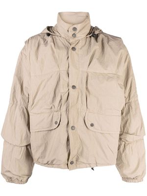 OUR LEGACY Exhale Puffa jacket - Neutrals