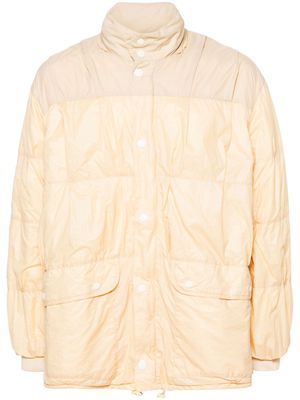 OUR LEGACY Exhaust panelled puffer jacket - Neutrals