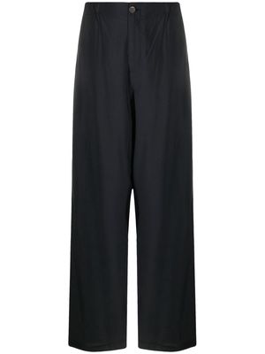 OUR LEGACY high-waisted wide-leg trousers - Black