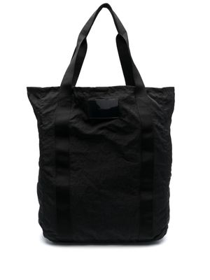 OUR LEGACY logo-patch tote bag - Black