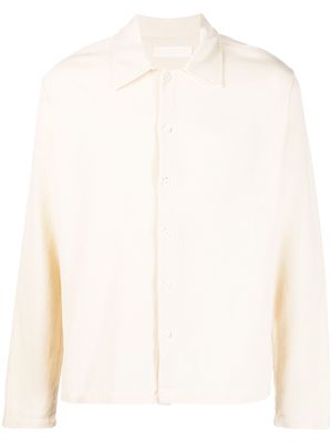 OUR LEGACY long-sleeve cotton shirt - Neutrals