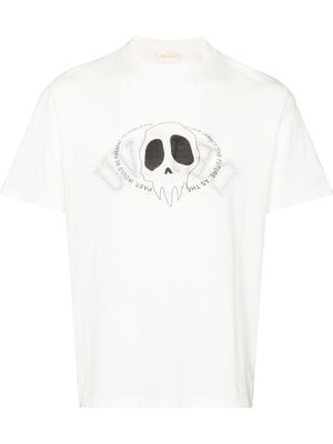 Our Legacy Maverick Skull-print T-shirt - White