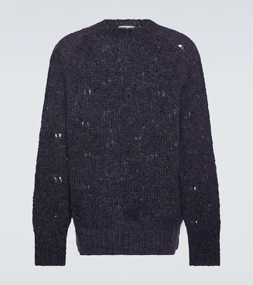 Our Legacy Needle Drop Raglan wool-blend sweater