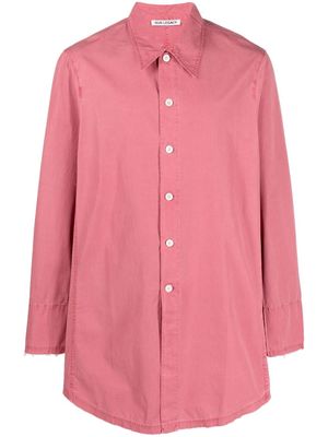 Our Legacy oversized long-sleeve shirt - Pink