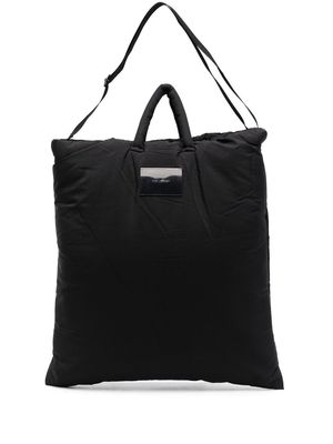 OUR LEGACY padded top handle tote bag - Black