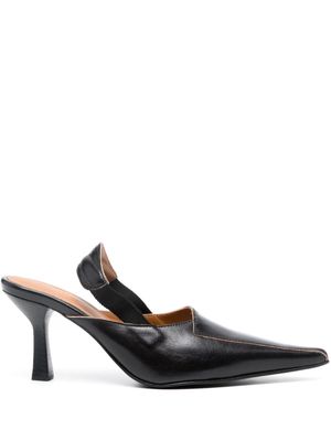 OUR LEGACY pointed-toe slingback mules - Black
