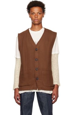 Our Legacy Red Cotton Vest