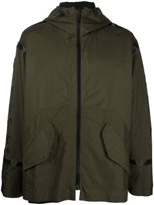 Our Legacy reversible hooded jacket - Green
