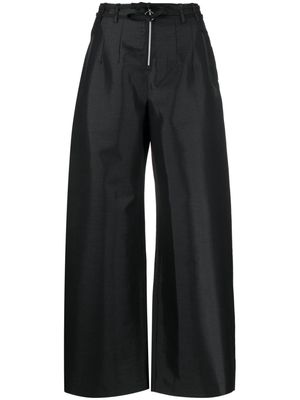 OUR LEGACY Serene wide-leg trousers - Black