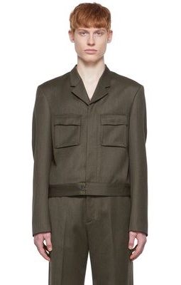 Our Legacy SSENSE Exclusive Green Pioneer Blazer