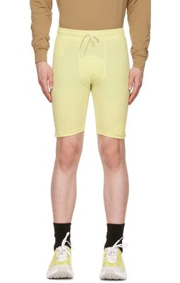 Our Legacy SSENSE Exclusive Yellow Our Legacy WORKSHOP Running Tight Shorts