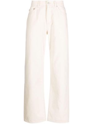 OUR LEGACY straight-leg cotton trousers - Neutrals