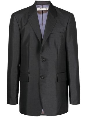 OUR LEGACY tailored single-breasted blazer - Grey