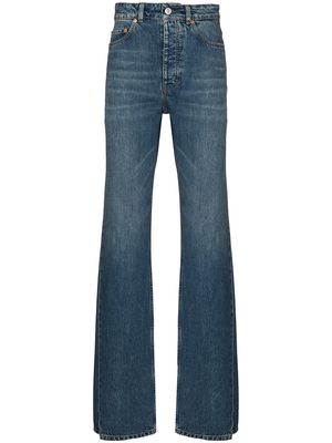 Our Legacy twisted-seam straight-leg jeans - Blue