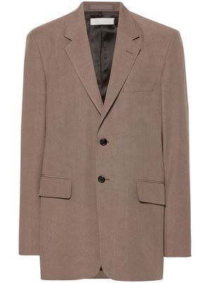 OUR LEGACY Vienna single-breasted blazer - Brown