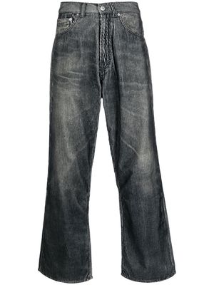 Our Legacy washed straight-leg jeans - Black