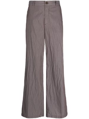 OUR LEGACY wide-leg cotton trousers - Purple
