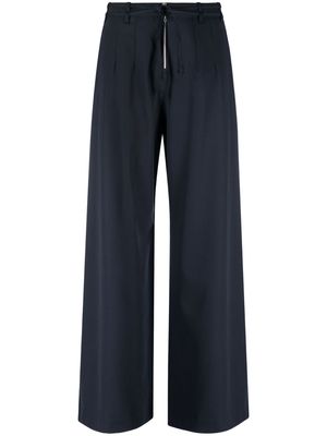 OUR LEGACY wide-leg wool trousers - Blue