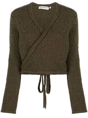 OUR LEGACY Wrap Knit - Green