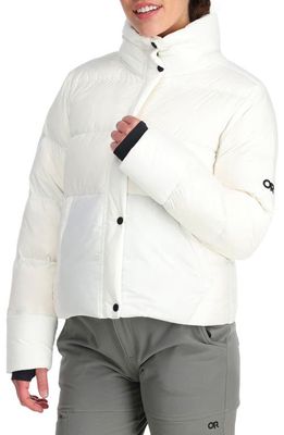 Outdoor Research Coldfront 700 FIl Power Down Puffer Jacket in Snow