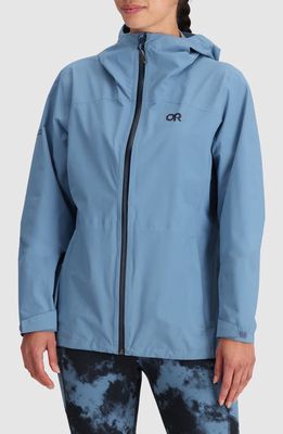 Outdoor Research Stratoburst Packable Rain Jacket in Olympic