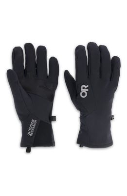 Outdoor Research SureShot Soft Shell Gloves in Black