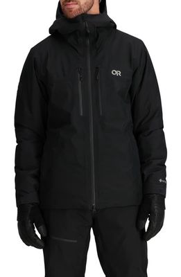 Outdoor Research Tungsten II GORE-TEX Waterproof Snow Jacket in Black