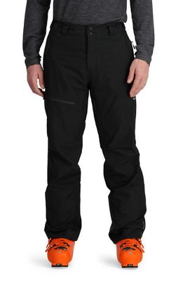 Outdoor Research Tungsten II Gore-Tex Waterproof Snow Pants in Black