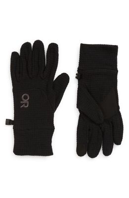 Outdoor Research Women's Trail Mix Fleece Gloves in Black