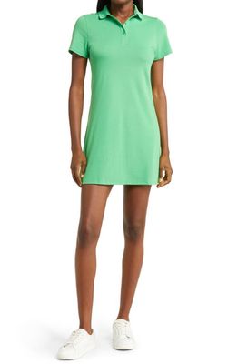 Outdoor Voices Birdie Polo Dress in Kelly Green