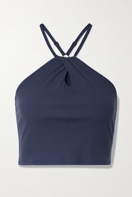 Outdoor Voices - Cropped Ribbed Superform Top - Blue