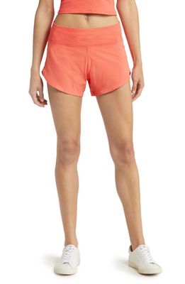 Outdoor Voices Hudson Shorts in Hot Coral