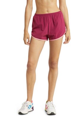 Outdoor Voices Lightspeed Shorts in Beautyberry/Conch Shell