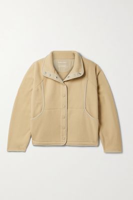 Outdoor Voices - Recycled-fleece Jacket - Neutrals