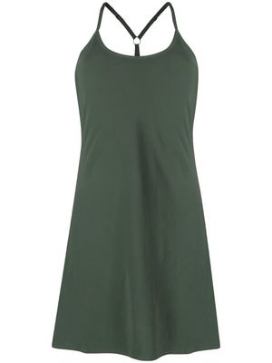 Outdoor Voices spaghetti-strap A-line dress - Green