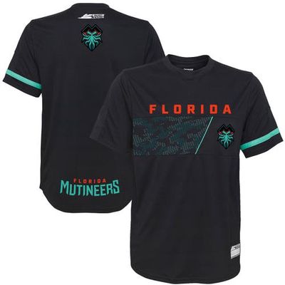 Outerstuff Florida Mutineers Black Alternate Authentic Jersey