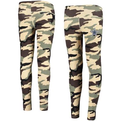Outerstuff Girls Youth Camo Dallas Cowboys Left Right Left Leggings