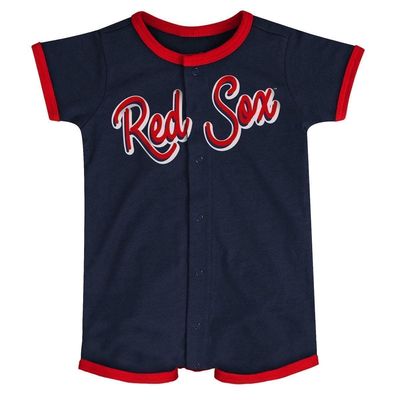 Outerstuff Infant Navy Boston Red Sox Power Hitter Romper