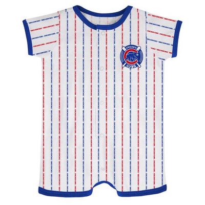 Outerstuff Infant White Chicago Cubs Ball Hitter Coverall