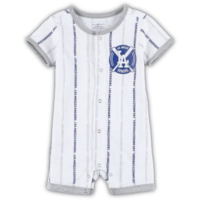 Outerstuff Infant White Los Angeles Dodgers Ball Hitter Coverall