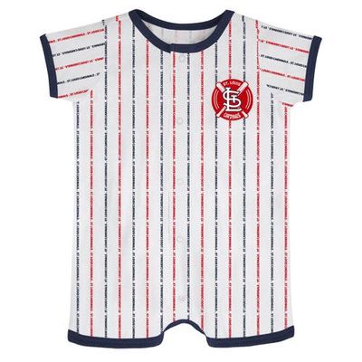 Outerstuff Infant White St. Louis Cardinals Ball Hitter Coverall