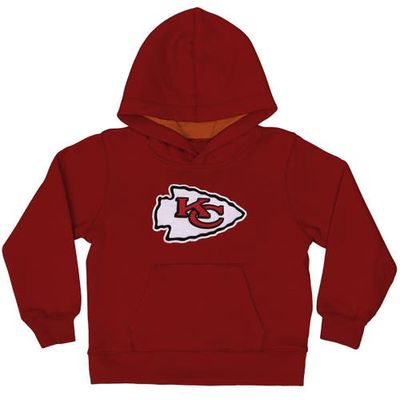 Outerstuff Kansas City Chiefs Toddler Fan Gear Primary Logo Pullover Hoodie - Red