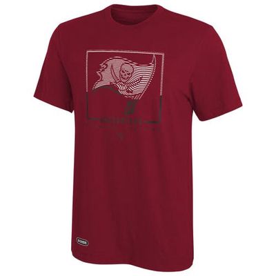 Outerstuff Men's Red Tampa Bay Buccaneers Combine Authentic Clutch T-Shirt