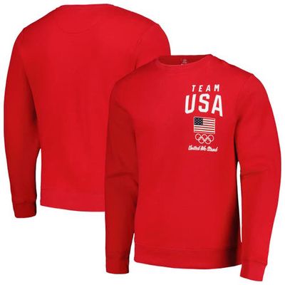 Outerstuff Men's Red Team USA Pullover Sweatshirt