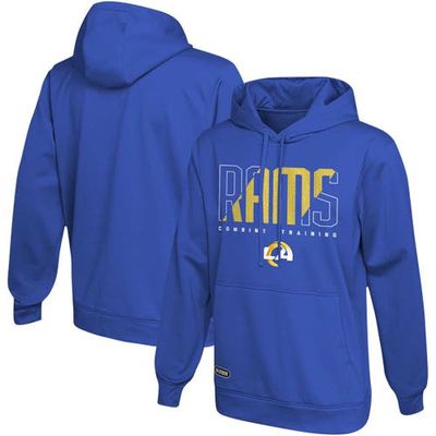 Outerstuff Men's Royal Los Angeles Rams Backfield Combine Authentic Pullover Hoodie
