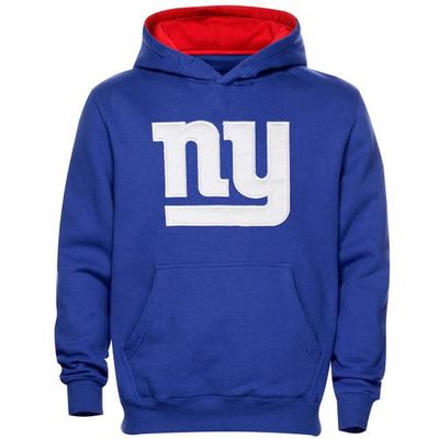 Outerstuff New York Giants Preschool Fan Gear Primary Logo Pullover Hoodie - Royal Blue