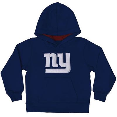 Outerstuff New York Giants Toddler Fan Gear Primary Logo Pullover Hoodie - Royal Blue