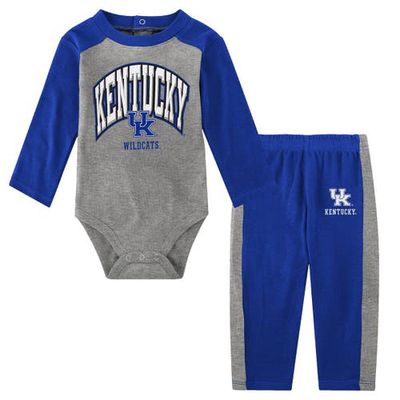 Outerstuff Newborn & Infant Royal Kentucky Wildcats Rookie of the Year Long Sleeve Bodysuit & Pants Set
