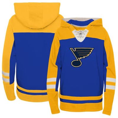 Outerstuff Preschool Blue St. Louis Blues Ageless Revisited Lace-Up V-Neck Pullover Hoodie
