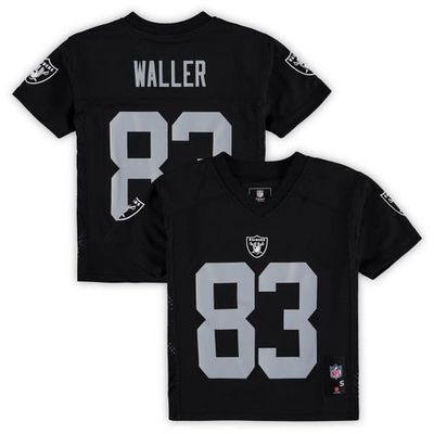 Outerstuff Preschool Darren Waller Black Las Vegas Raiders Replica Player Jersey